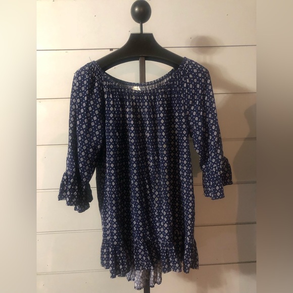 Terra & Sky Tops - Top Long Sleeve By Terra & Sky 1x